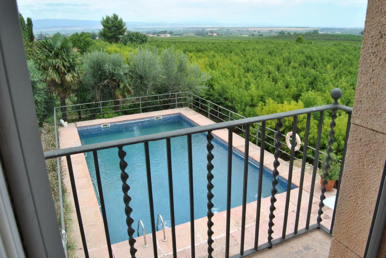 Villa Sol Blanc à Alguaire Extérieur photo